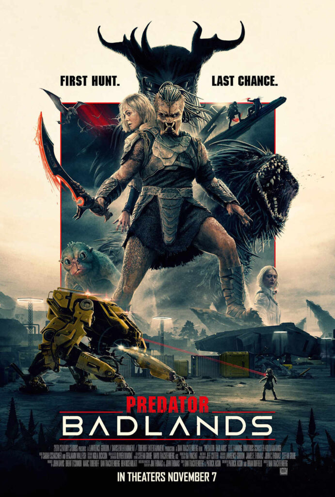 Predator Badlands 2025 movie poster in HD quality